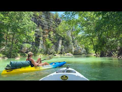 Buffalo River Kayak Camping 3 Days Off Script Drifting Wild (Ponca to Pruitt)