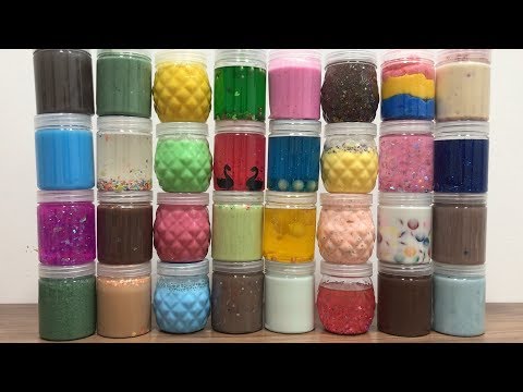 MIXING ALL MY SLIME !! SLIME SMOOTHIE - SATISFYING VIDEOS ! #30