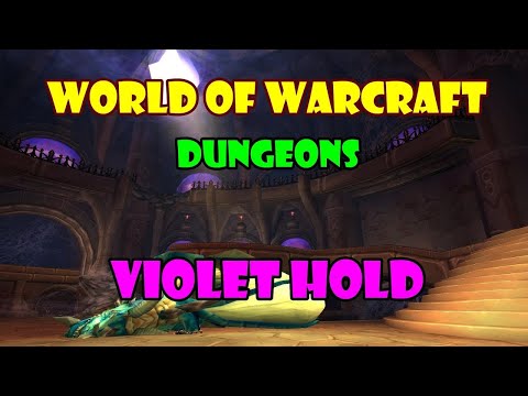 (WoW WOTLK) The ENTIRE The Violet Hold Dungeon (No Commentary)