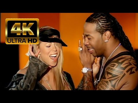 I Know What You Want - Mariah Carey, Busta Rhymes, Flipmode Squad [4k Remastered Video]