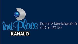 Kanal D - Idents/grafică (2016-2018)