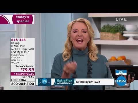 HSN | Keurig Coffee Shop 03.18.2019 - 12 AM