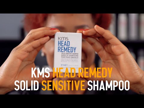 Headremedy Solid Sensitive Shampoo de KMS (en inglés)