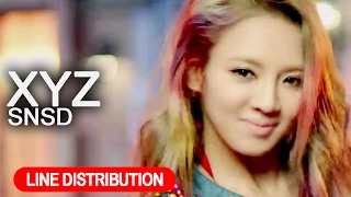 Girls&#39; Generation 소녀시대 &#39;XYZ&#39; Lime Distribution