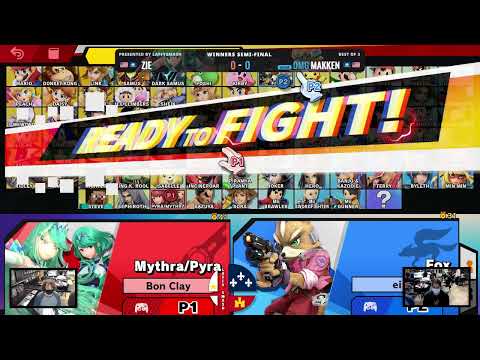 Zie (Pyra/Mythra) vs Makken (Fox) -  Winners Semi-Final  - Local of Lafayette #86