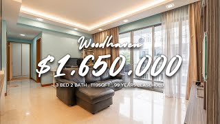 [SOLD] Woodhaven: 3 Bedroom Unit, 1119sqft, District 25 by Kieran Koh