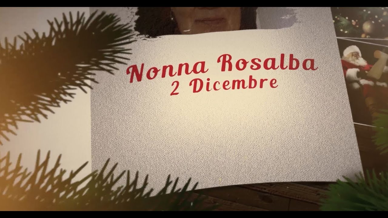 Ciao Nonni 2 Dicembre – Nonna Rosalba