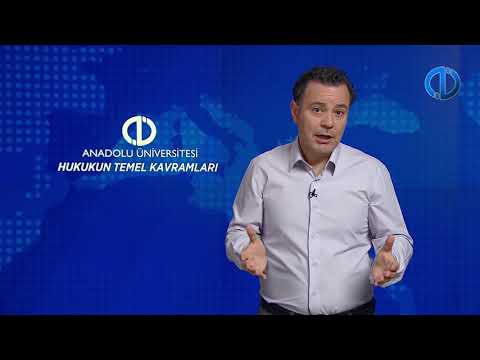 HUKUKUN TEMEL KAVRAMLARI - Ünite 1 Konu Anlatımı 1