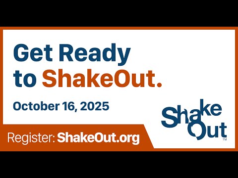 Great ShakeOut 2025 with MEMITE and Axel