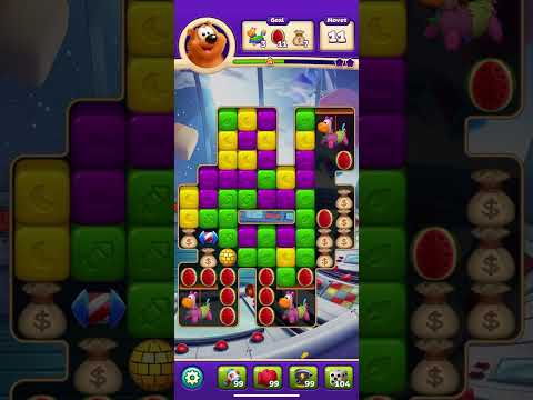 Toon Blast 6324 #gaming #toonblast  No Boosters