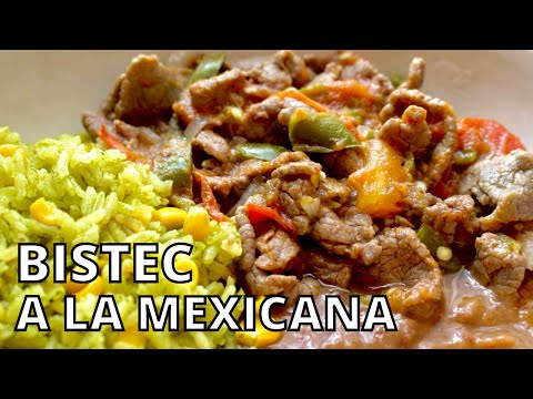QUICK and EASY Bistec A La Mexicana