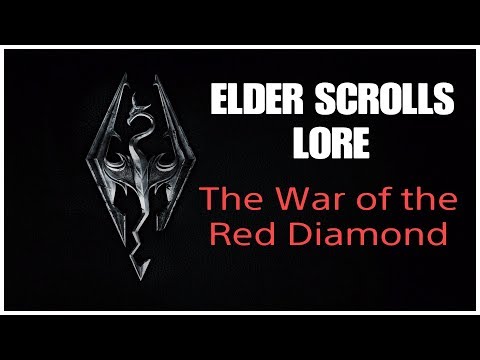 Elder Scrolls Lore: The War of the Red Diamond