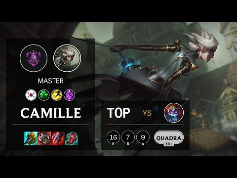 Camille Top vs Heimerdinger - KR Master Patch 11.24