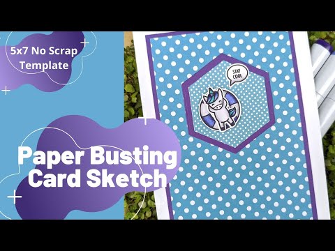 6x8 Paper Busting | Lawn Fawn Pool Party