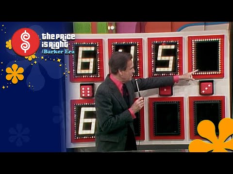 Contestant Comes Close To Rolling a Perfect DICE GAME! - The Price Is Right 1983