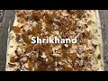 Gujarati Yogurt Dessert Sweet Shrikhand With Dry Fruits And Nuts No Cook Dessert