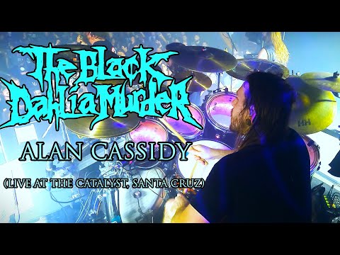 THE BLACK DAHLIA MURDER - ALAN CASSIDY - Everything Went Black (Live at The Catalyst, Santa Cruz)