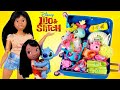 Lilo Stitch Barbie Dolls Packing For Vacation