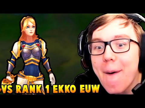 TheBausffs is playing LUX MID against RANK 1 EKKO EUW