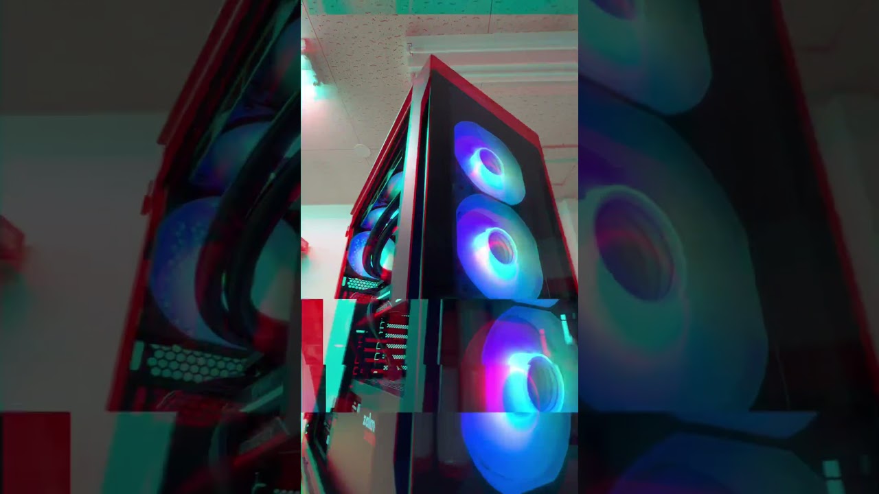 自作ゲーミングPC #corei9 #zalman #intel #shorts #youtubeshorts