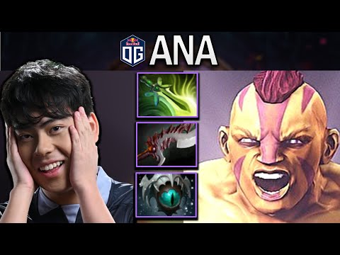 OG.ANA SMURF ANTI-MAGE WITH 20 KILLS - DOTA 2 7.29 PRO GAMEPLAY
