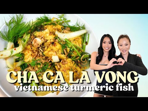 How to Make Chả Cá Lã Vọng — Vietnamese Turmeric Dill Fish with Traditional Mắm Tôm Sauce Recipe 