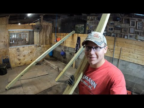 Building New Stalls For Our Stable