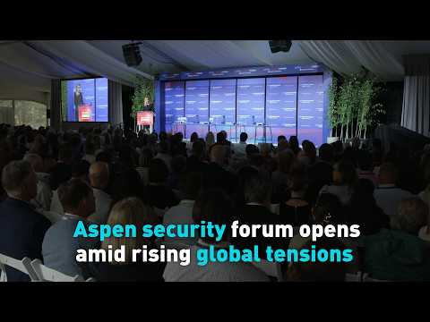 Aspen security forum opens amid rising global tensions
