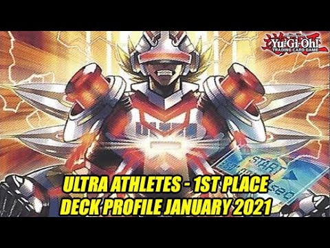 Ultra Athlete 1st Place Yu-Gi-Oh! Deck Profile January 2021