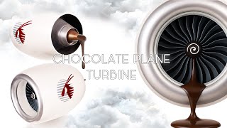 Giant Chocolate Airplane Turbine!