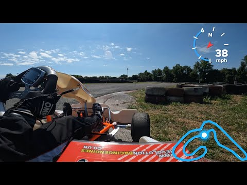 Llandow SWKC - Fastest lap 43.82s - 21 Jul 22 - Komet K2H - Rotax Karting - GoPro Hero10 4K 50fps