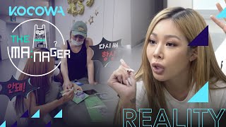 Jessi needs help writing thank you cards in Korean [The Manager Ep 123]