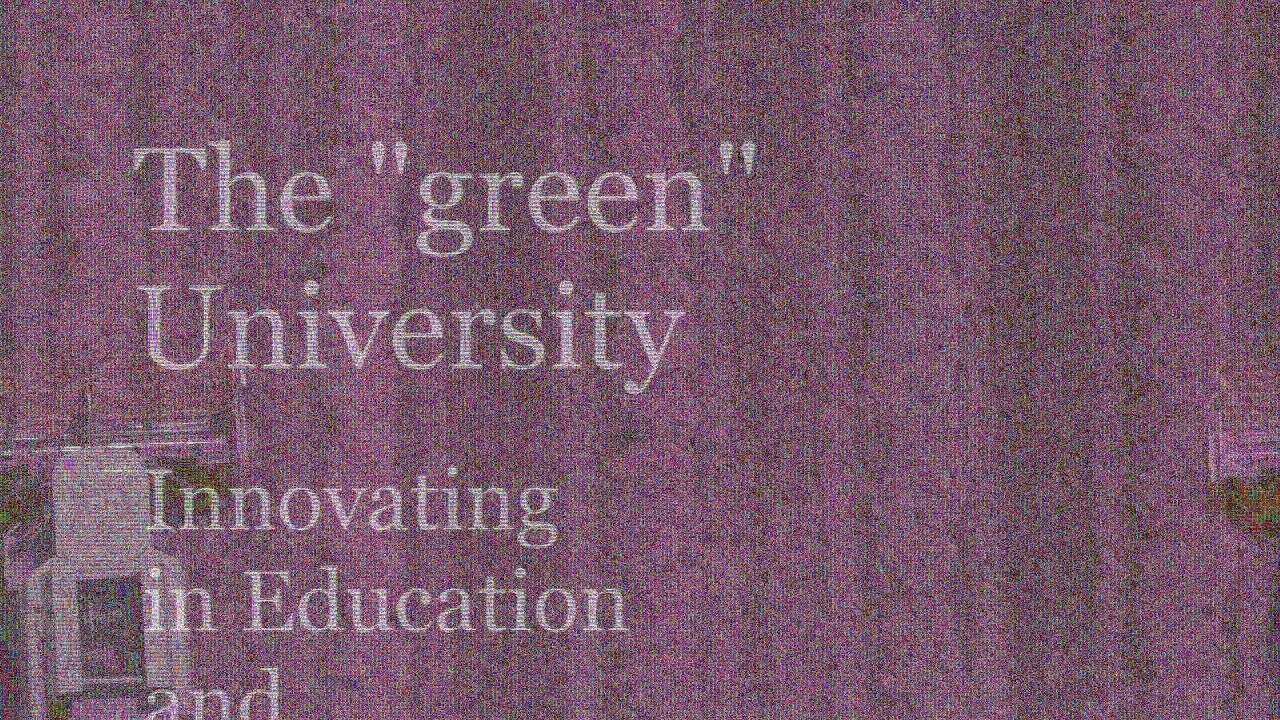 AUA promo ENVIRONMENT_ The “green” University