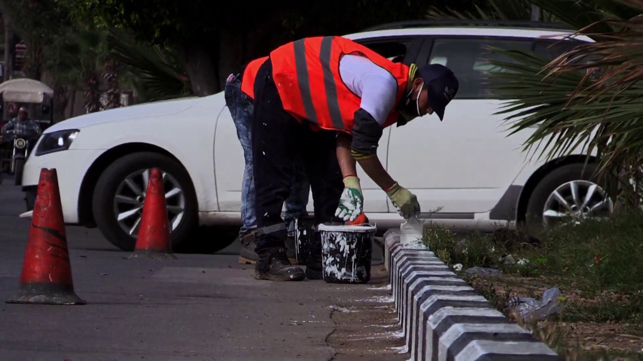أعمال وفعاليات مبادرة بلدنا نظيفة في مدينة غزة
