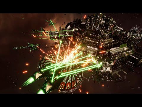 Skalgrim Mod - Anubis - Necrons vs Space Marines - Battlefleet Gothic Armada 2