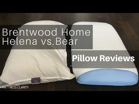 Pillow Reviews: Brentwood Home Helena vs. Bear