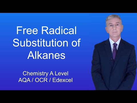 A Level Chemistry "Free Radical Substitution of Alkanes"