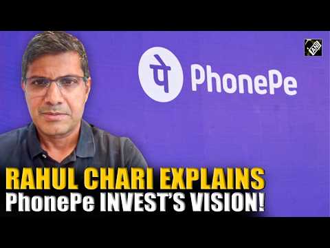 PhonePe invest launch! Rahul Chari reveals shift from Share Market | Portfolio Optimiser explained