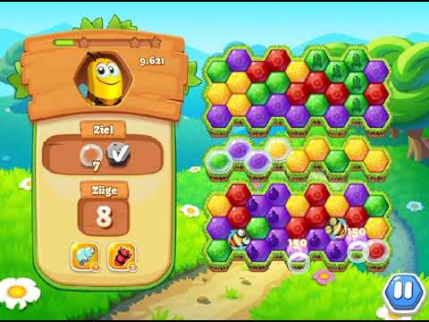 Bee Brilliant Blast 74 - No Boosters (by match3news.com)