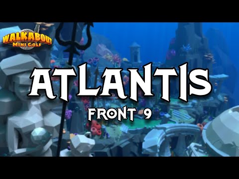 This Might Be My New Favorite Course!! | Atlantis | Walkabout Mini Golf VR