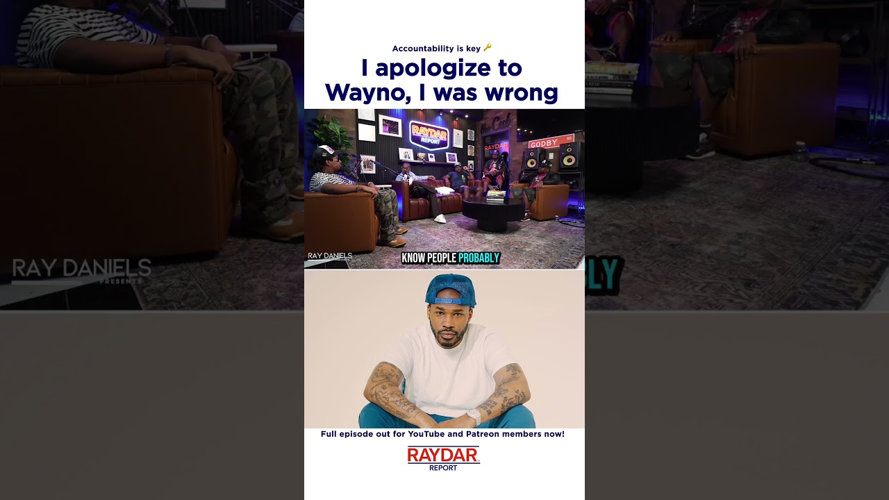 Ray Daniels APOLOGIZES to Wayno after his Roc Nation & Charlamagne Tha God statement...