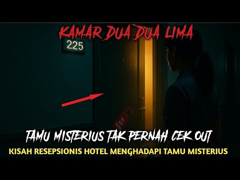 MISTERI KAMAR 225 YANG SELALU MEMINTA CHECK OUT TERLAMBAT | CERITA HOROR MISTIS