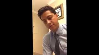 BJ Rodriguez cover of, Blue Velvet Sea By Justin Nozuka