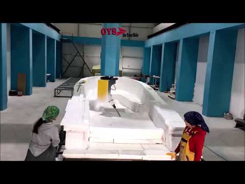 Construção de barco CNC OYS