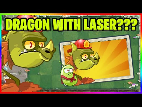 Snap Laser Dragon - Plants vs Zombies 2 Epic HACK