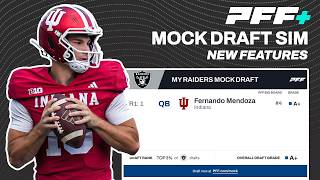 PFF Mock Draft Simulator New Product Features | PFF