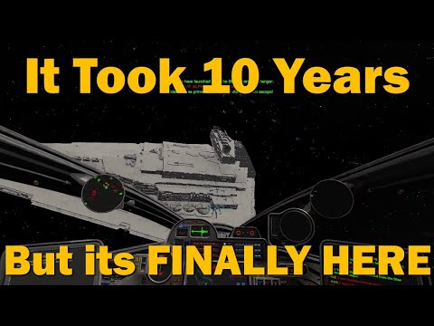 The NEW Best Star Wars Starfighter Simulator - XWVM Mod for X-Wing (1993)