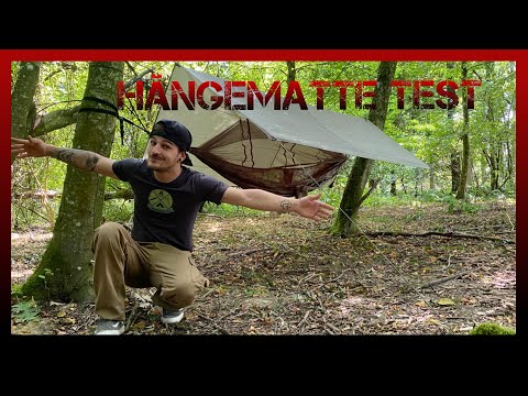 Hängematte mit Moskitonetz im Test🏕️