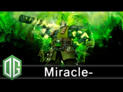 OG.Miracle- Earth Spirit Gameplay and Arteezy - Ranked Match - OG Dota 2
