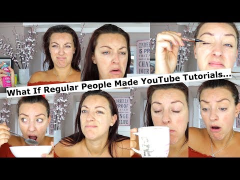 FINALLY!! A REAL LIFE MAKEUP TUTORIAL FOR HUMANS